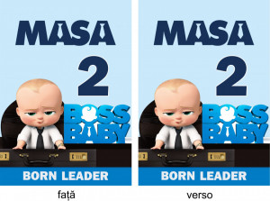 Nr de Masa Botez Baby Boss 5