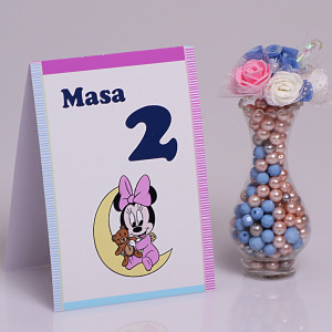 Nr de Masa Botez Gemeni Mickey/Minnie
