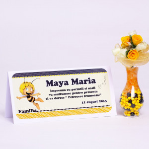 Plic Botez Maya Albinuta