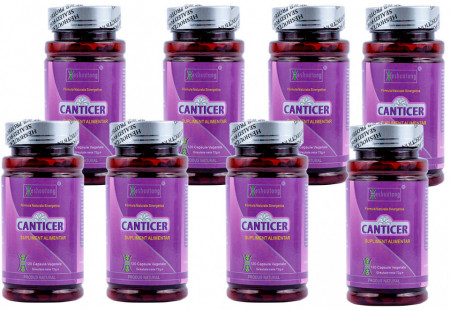 CANTICER - Pachet 4 luni + GRATUIT la prima comandă cartea ”Ce mănânci ca să combați cancerul”