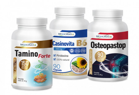 TAMINO FORTE + CASINOVITA B6 + OSTEOPASTOP