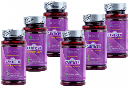 CANTICER - Pachet 3 luni + GRATUIT la prima comandă cartea ”Ce mănânci ca să combați cancerul”
