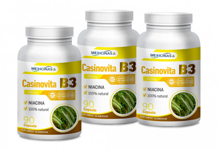 CASINOVITA B3 (Vitamina B3) - Pachet 3 luni