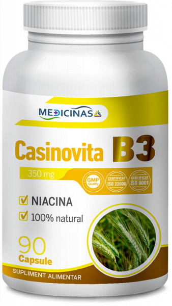 CASINOVITA B3 (Vitamina B3), 90 cps.