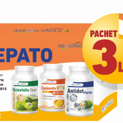 KIT HEPATO - Pachet 3 luni + GRATUIT la prima comandă cartea Ce mănânci ca să vindeci ficatul.