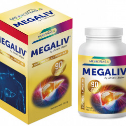 MEGALIV (90 cps.) + GRATUIT la prima comandă cartea Ce mănânci ca să vindeci ficatul