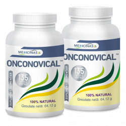 ONCONOVICAL - Pachet 1 lună + GRATUIT la prima comandă cartea ”Ce mănânci ca să combați cancerul”