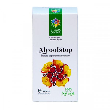 STEAUA DIVINA ALCOOLSTOP TINCTURA 50ML