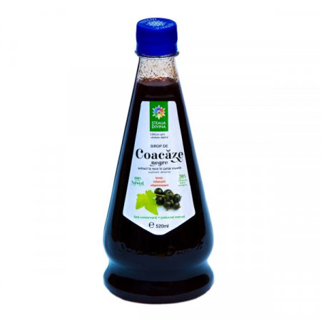 STEAUA DIVINA SIROP DE COACAZE NEGRE 520ML