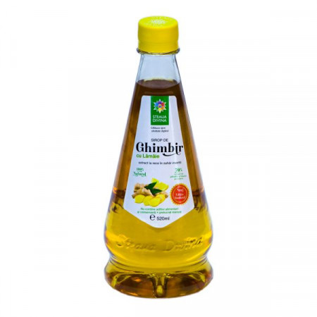 STEAUA DIVINA SIROP DE GHIMBIR CU LAMAIE 520ML