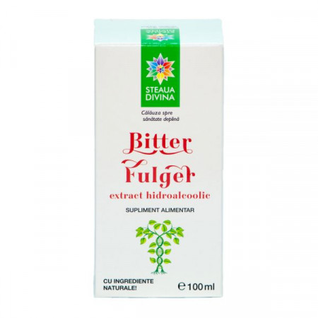 STEAUA DIVINA BITTER FULGER EXTRACT HIDROALCOOLIC