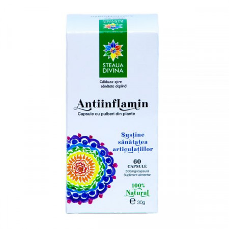 STEAUA DIVINA ANTIINFLAMIN 60CPS