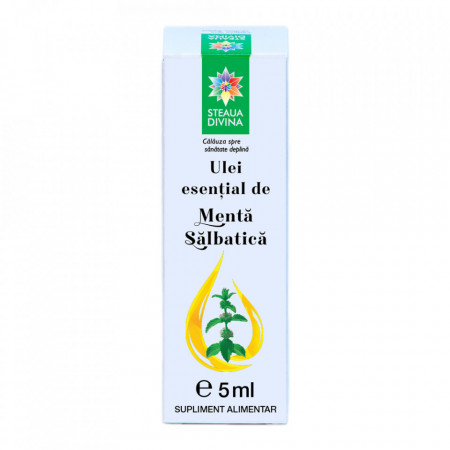 STEAUA DIVINA ULEI ESENȚIAL DE MENTĂ-SĂLBATICĂ 5ML