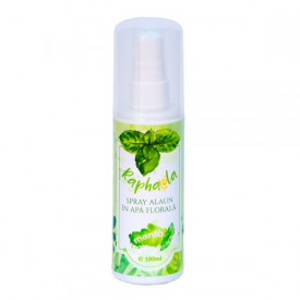 STEAUA DIVINA SPRAY ALAUN ÎN APĂ FLORALĂ – MENTĂ