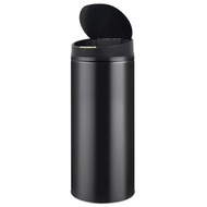 vidaXL Coș de gunoi cu senzor automat 62 L, negru