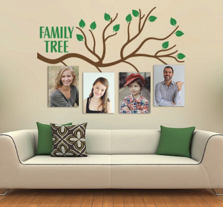 Sticker si canvas - Family Tree
