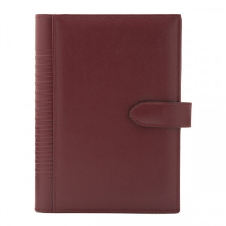 Agendă din piele Pianeta Bordo, 17 x 24 cm