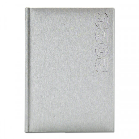 Agendă 477 Vega Argento, săptămânală 20 x 27 cm