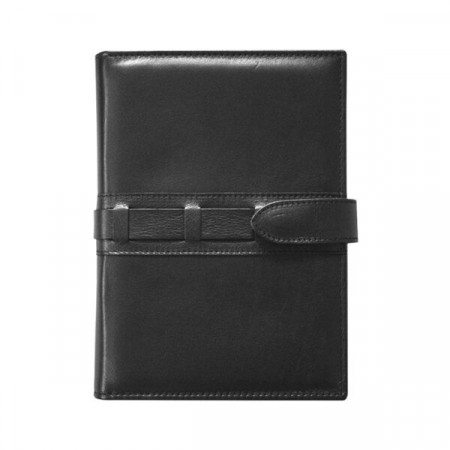 Agendă din piele Giglio Nero, 15 x 21 cm