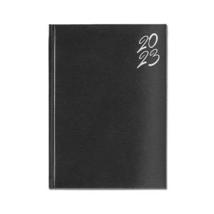 Agendă 460 New Karachi Silver Nero, zilnică 15 x 21 cm