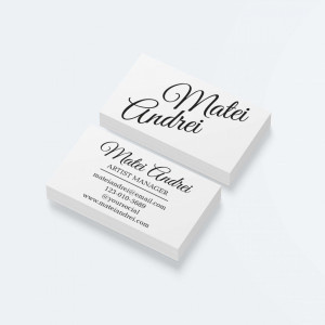 Carti de vizita, 350g/mp, 90x50mm, set 100buc