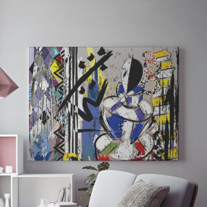 Tablou Canvas Abstract Pierrot