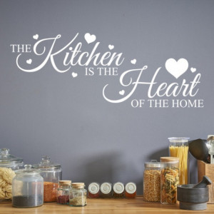 Sticker Love Heart Kitchen