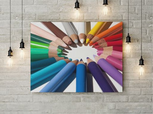 Tablou Canvas Colorful meeting