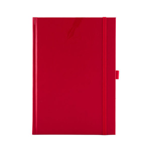 Agendă 459 Matra Roșu cu elastic, nedatată 15 x 21 cm
