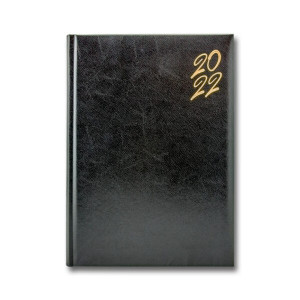 Agendă 460 New Karachi Nero, zilnică 15 x 21 cm