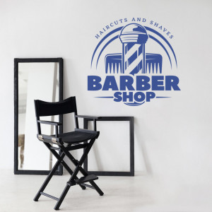 Sticker Barbershop (haircut and shave)