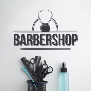 Sticker Barbershop (pamatuf)