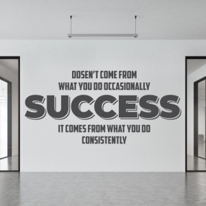 Success is what you do