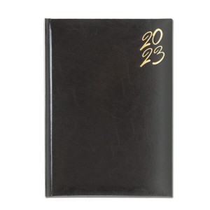 Agendă 457 New Karachi Nero, zilnică 17 x 24 cm