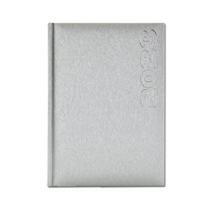 Agendă 460 Vega Argintiu, zilnică 15 x 21 cm
