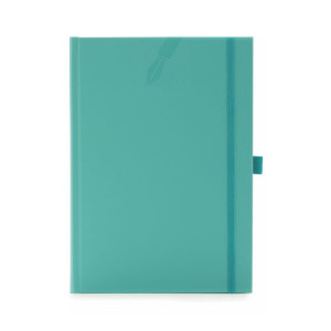 Agendă Matra 459 Verde Aqua cu elastic, nedatată 15 x 21 cm