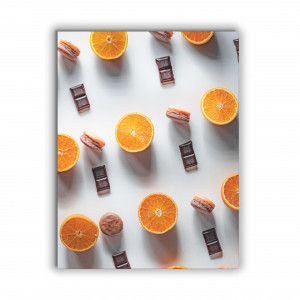 TABLOU BUCATARIE - ORANGES AND SWEETS PATTERN