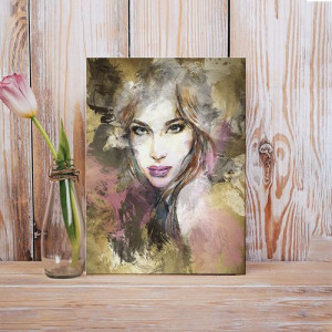 Tablou Canvas Painted girl