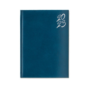 Agendă 460 New Karachi Silver Blu, zilnică 15 x 21 cm