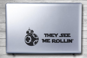 Sticker laptop - BB-8 (Star Wars)