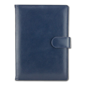 Agenda din piele Kenya Blu, 17×24 cm