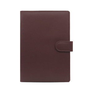 Agendă din piele Texas Bordo, 15 x 21 cm