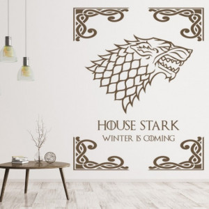 Sticker House Stark Game Of Thrones