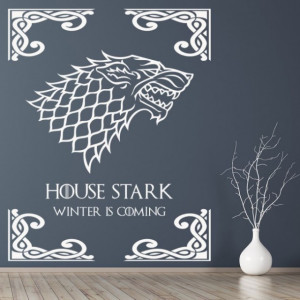 Sticker House Stark Game Of Thrones
