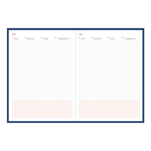 Agendă 469 Tucson Blu Francia, nedatată, 21 x27 cm