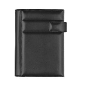 Agendă de lux Prato Negru, 15 x 21 cm