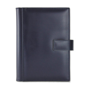 Agendă din piele Apollo Blu, 17 x 24 cm