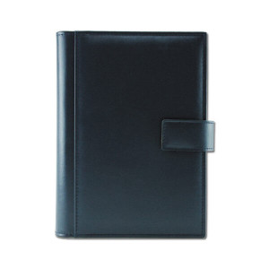 Agendă din piele Apollo Blu, 15 x 21 cm