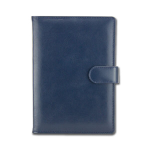 Agendă din piele Kenya Blu, 15 x 21 cm