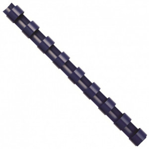 Inele din plastic pentru indosariere 6 / 8 / 10 / 12 mm, negre, 100buc